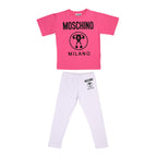 Moschino Kids Logo Print T-Shirt and Legging Set