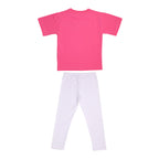 Moschino Kids Logo Print T-Shirt and Legging Set