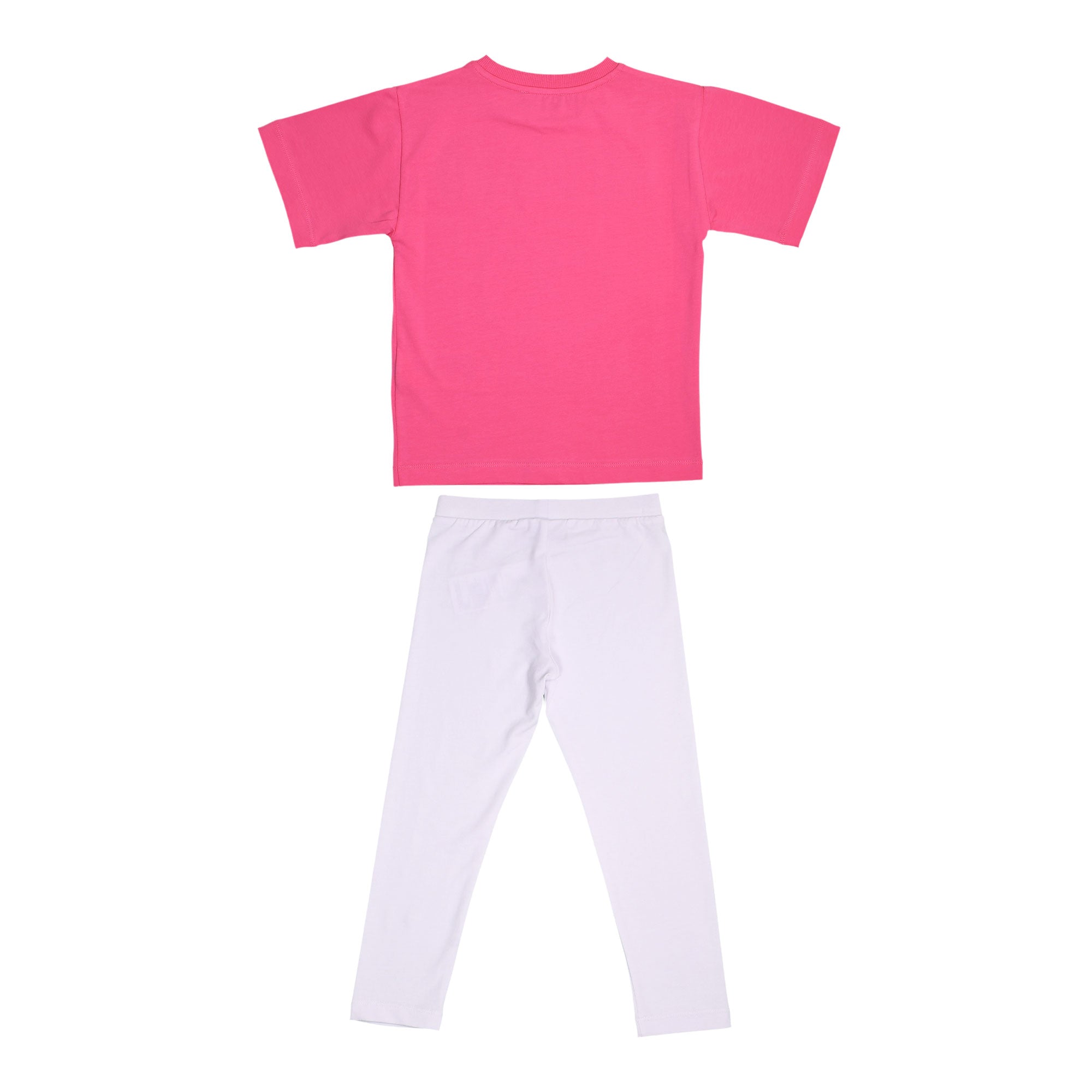 Moschino Kids Logo Print T-Shirt and Legging Set
