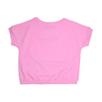 Moschino Kids Teddy Logo Pink T-Shirt and Short Set