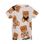 Moschino Kids White Teddy Bear Set T-shirt
