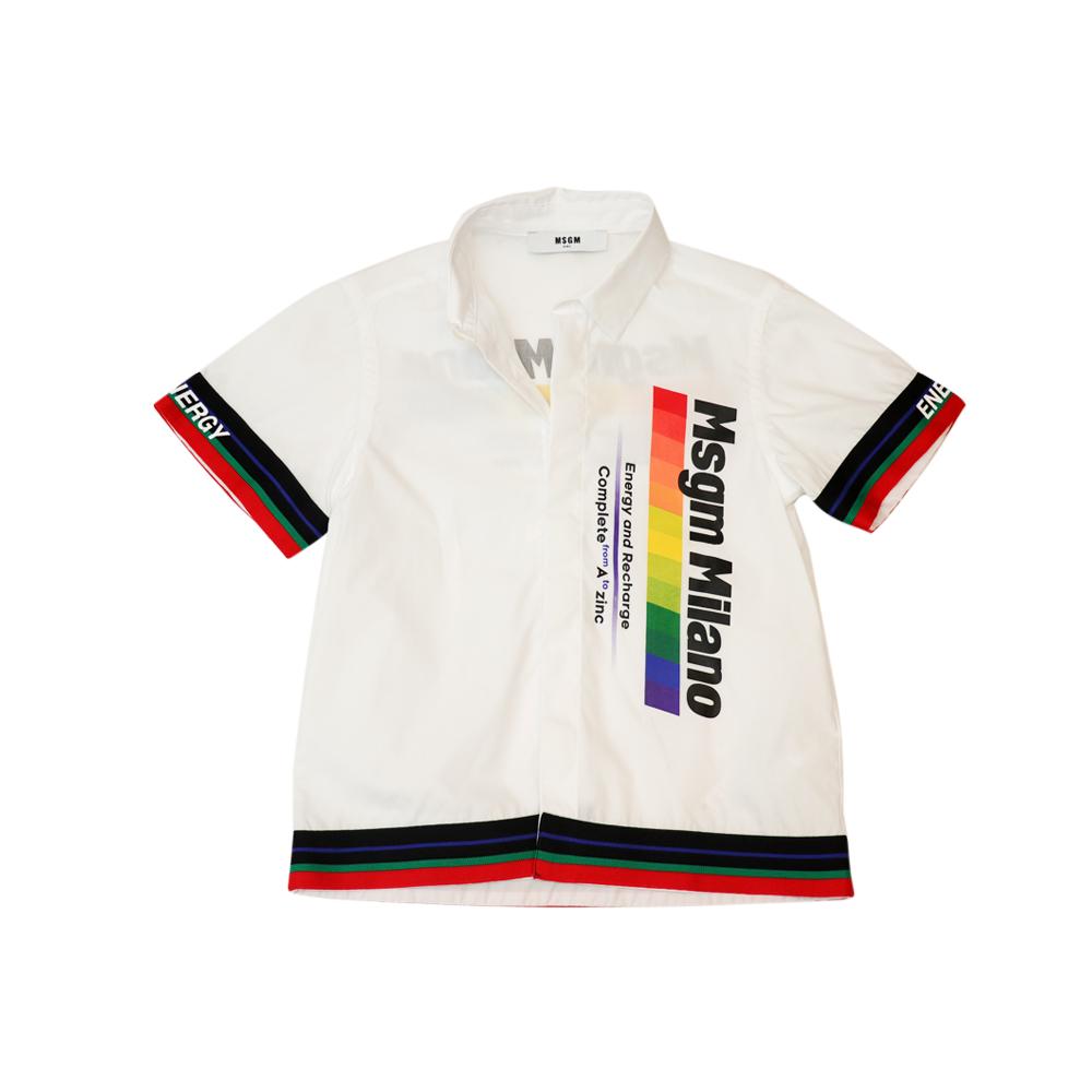 قميص أبيض من MSGM