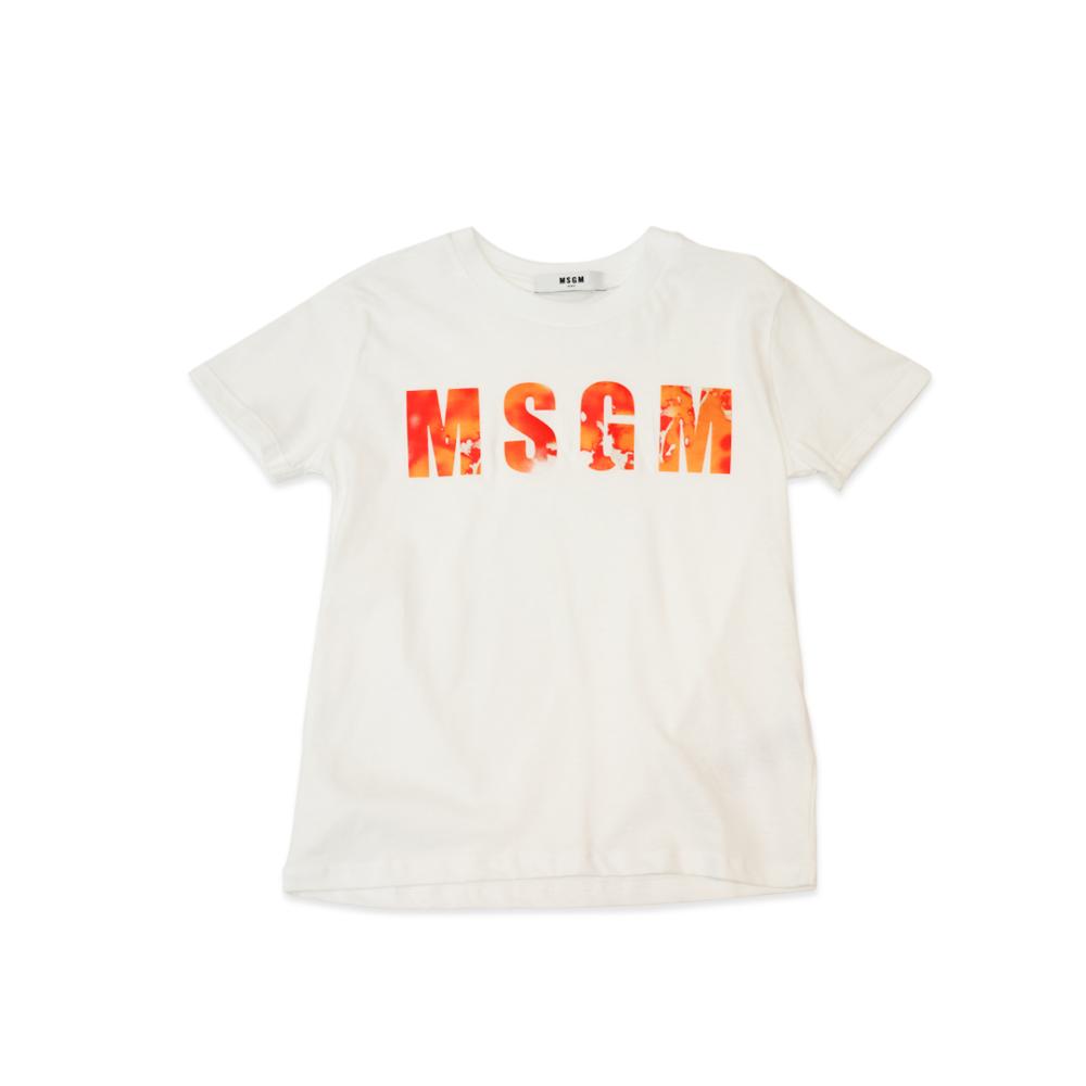 MSGM White T-Shirt
