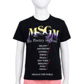MSGM Kids  Black T-Shirt