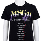 MSGM Kids  Black T-Shirt
