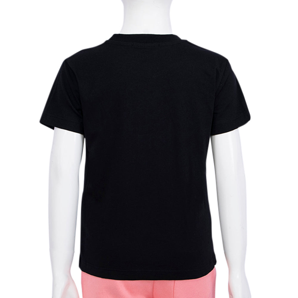 MSGM Kids  Black T-Shirt