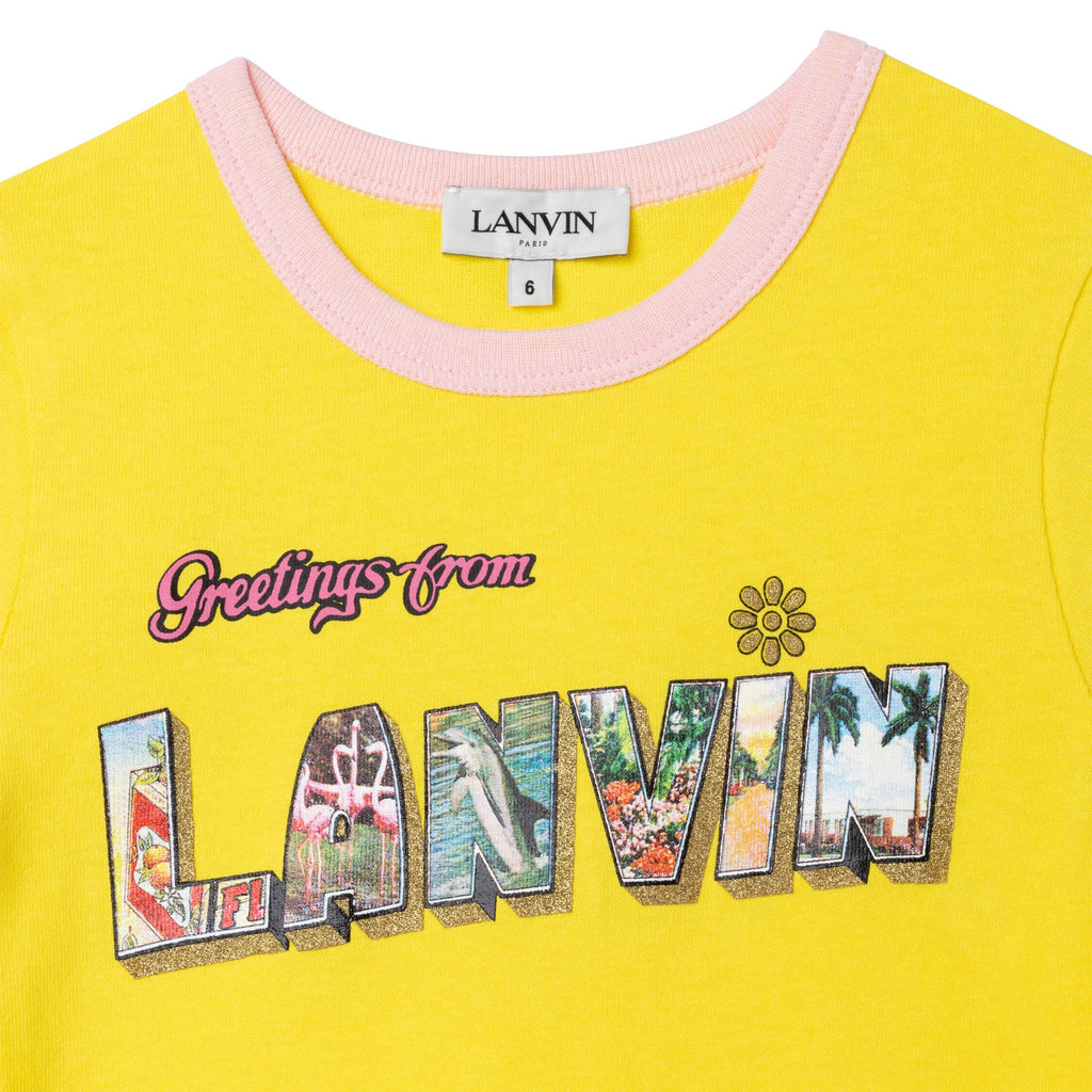 Lanvin Yellow Dress