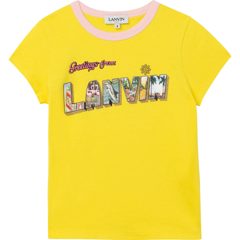 Lanvin Yellow T-Shirt