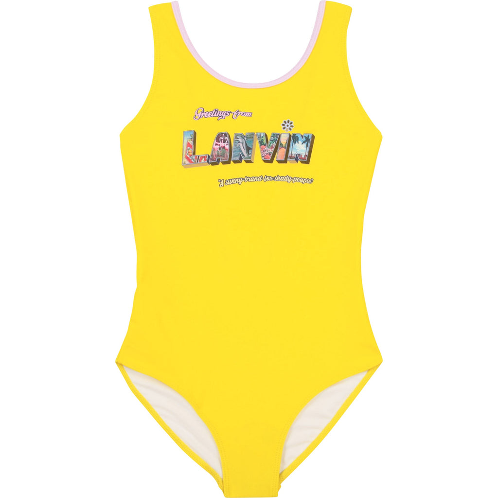 Lanvin Yellow Swimsuit