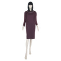 Oblique Women's Bordeaux Dress