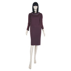 Oblique Women's Bordeaux Dress