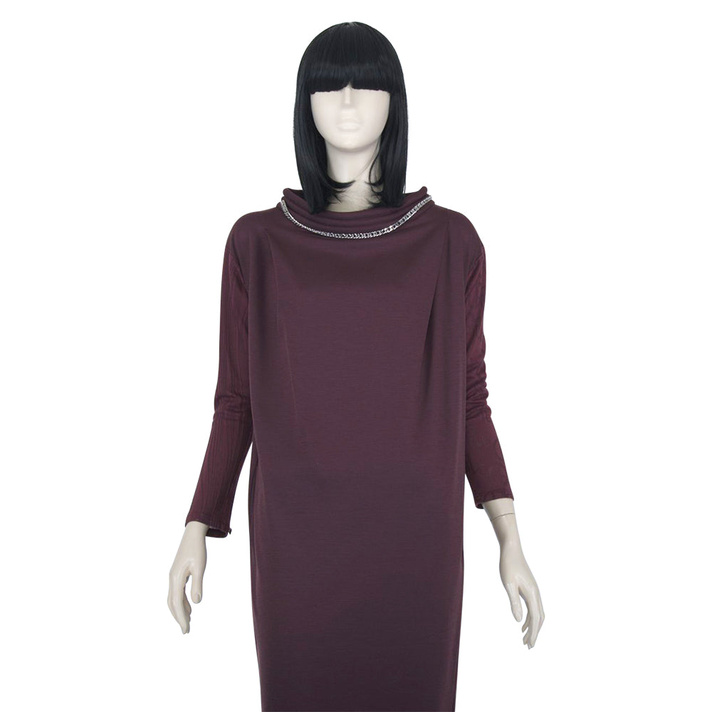 Oblique Women's Bordeaux Dress