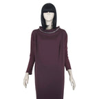 Oblique Women's Bordeaux Dress