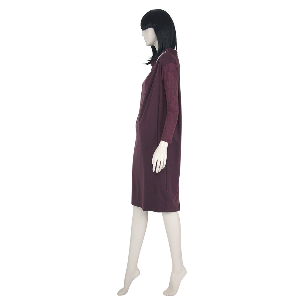 Oblique Women's Bordeaux Dress