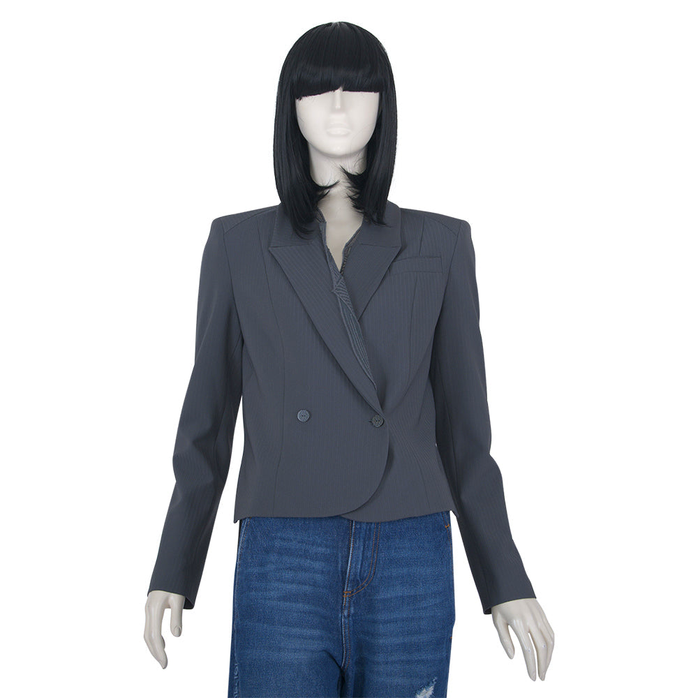 Oblique Women's Dark Gray/Fantasy Square  Jacket