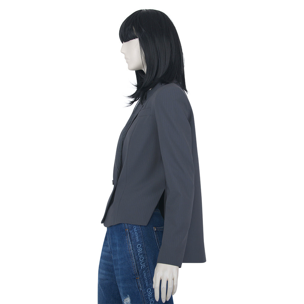 Oblique Women's Dark Gray/Fantasy Square  Jacket