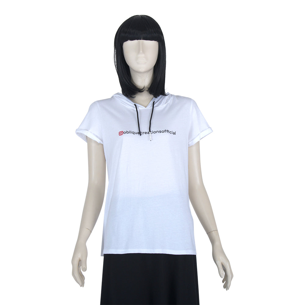 Oblique Women's White T-Shirt