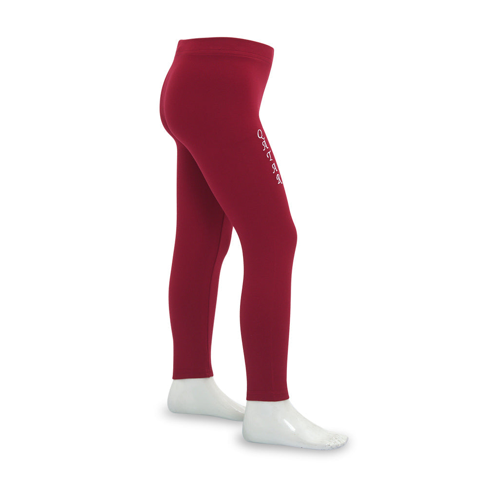 Pear Qatar Burgundy Leggings
