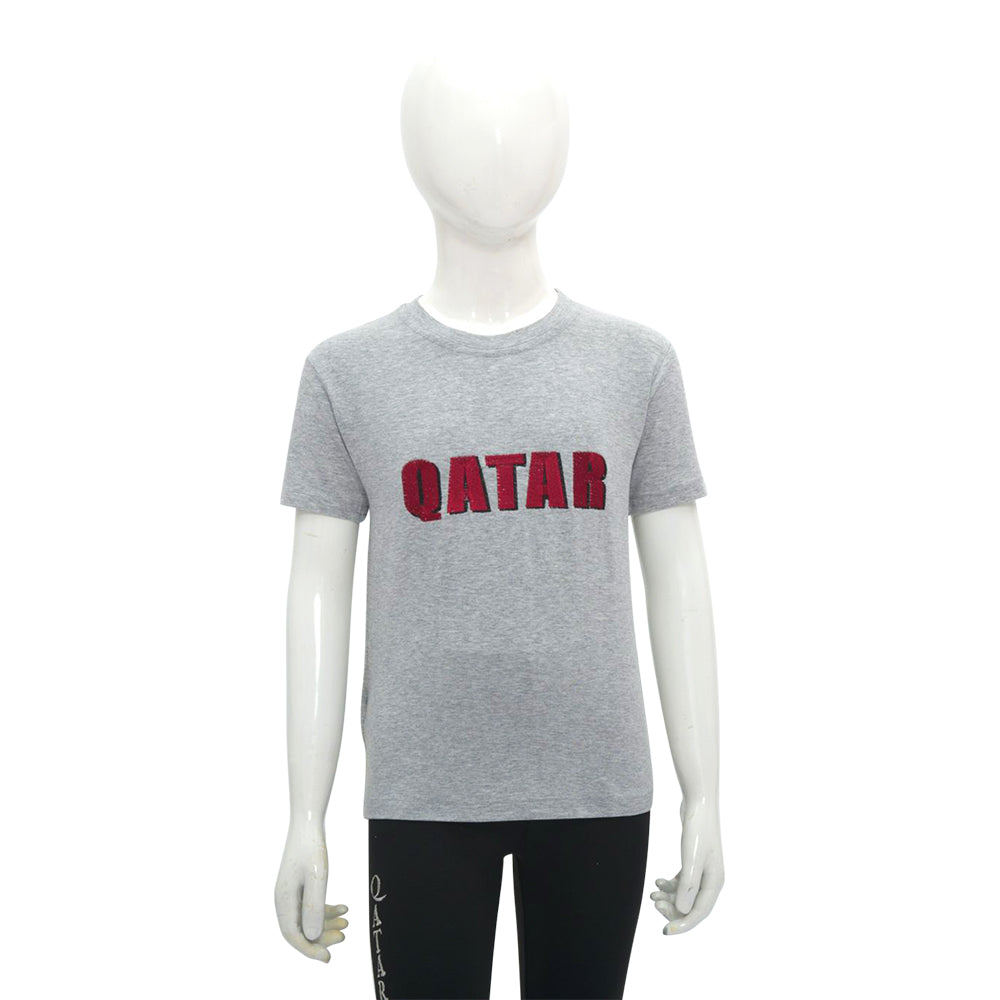 Pear Qatar Grey T-Shirt