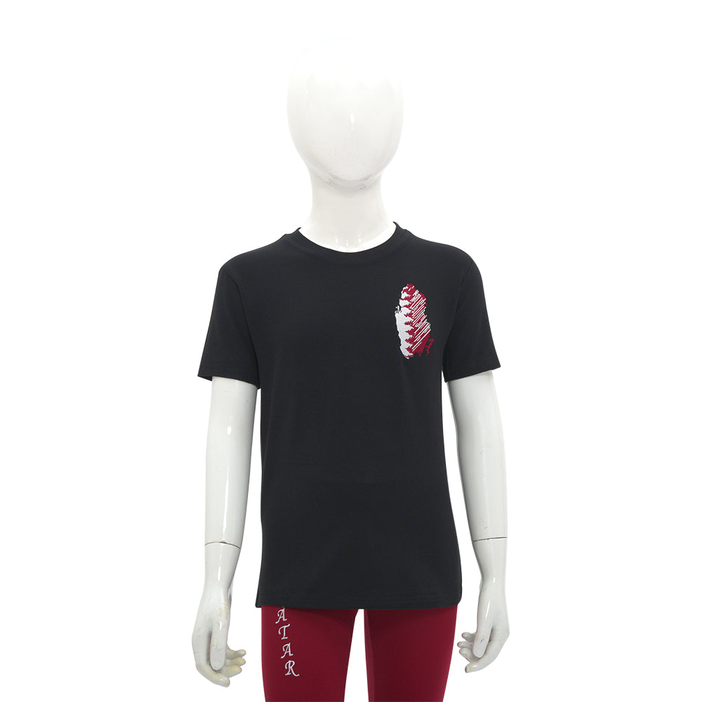 Pear Qatar Black T-Shirt