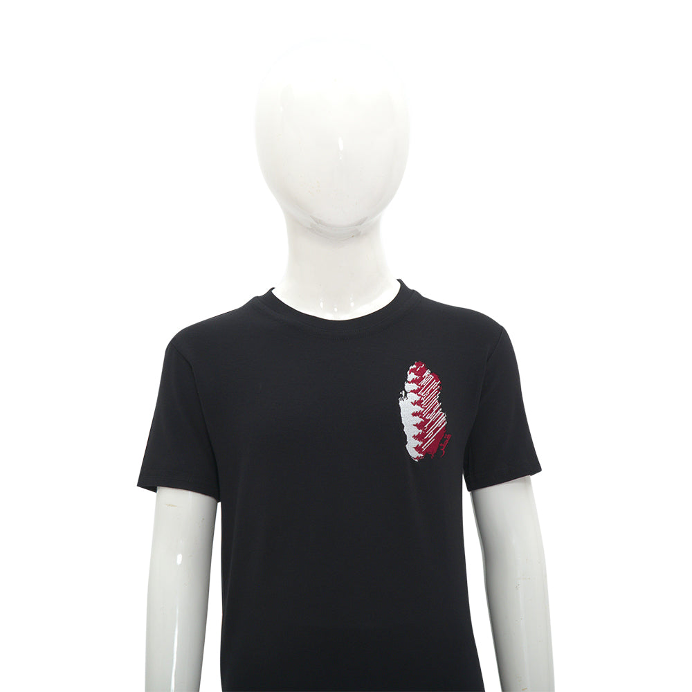 Pear Qatar Black T-Shirt