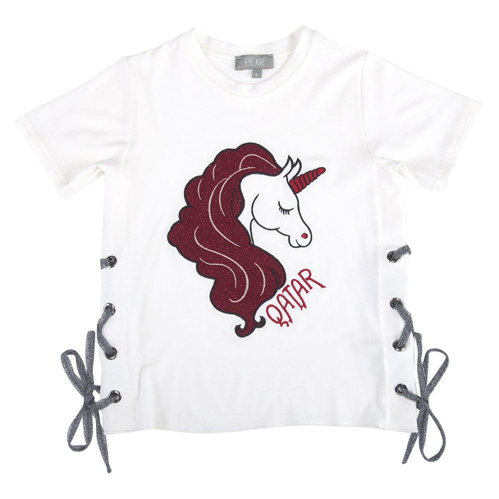 Pear Qatar Off-White T-Shirt