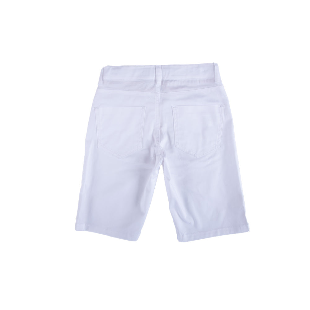 Alviero Martini Geo White Shorts