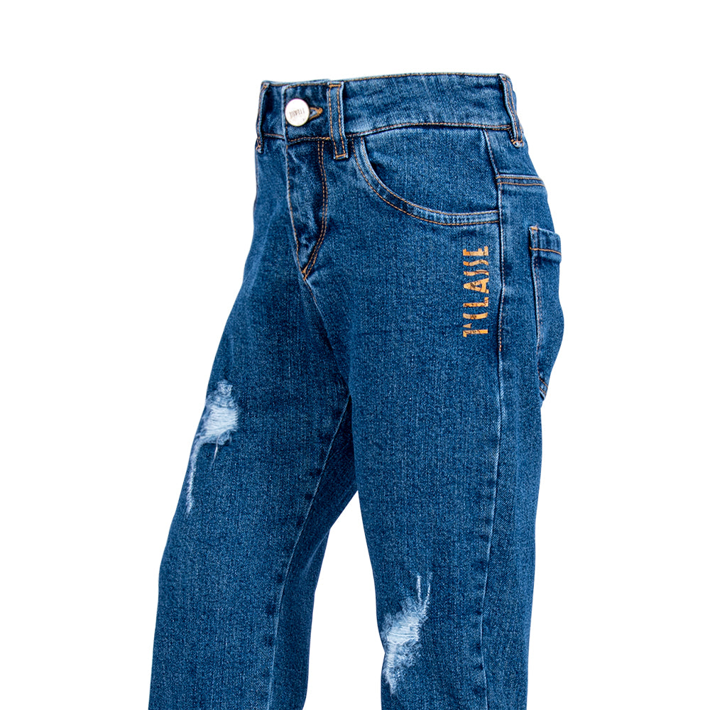 Alviero Martini Prema Classe Blue Geo Trousers