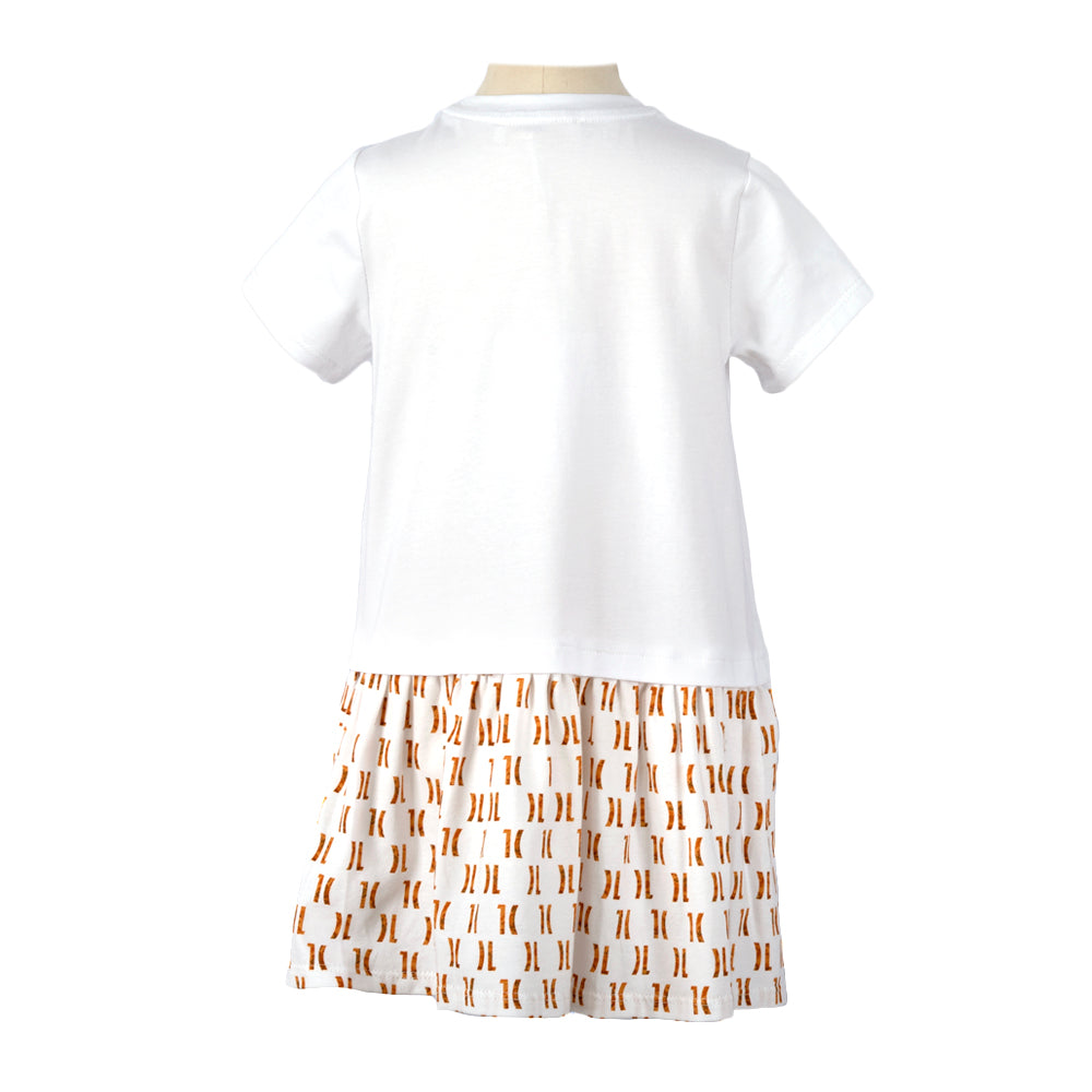 Alviero Martini Geo White Dress