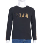 Alviero Martini Prema Classe Black Geo T-Shirt