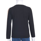 Alviero Martini Prema Classe Black Geo T-Shirt