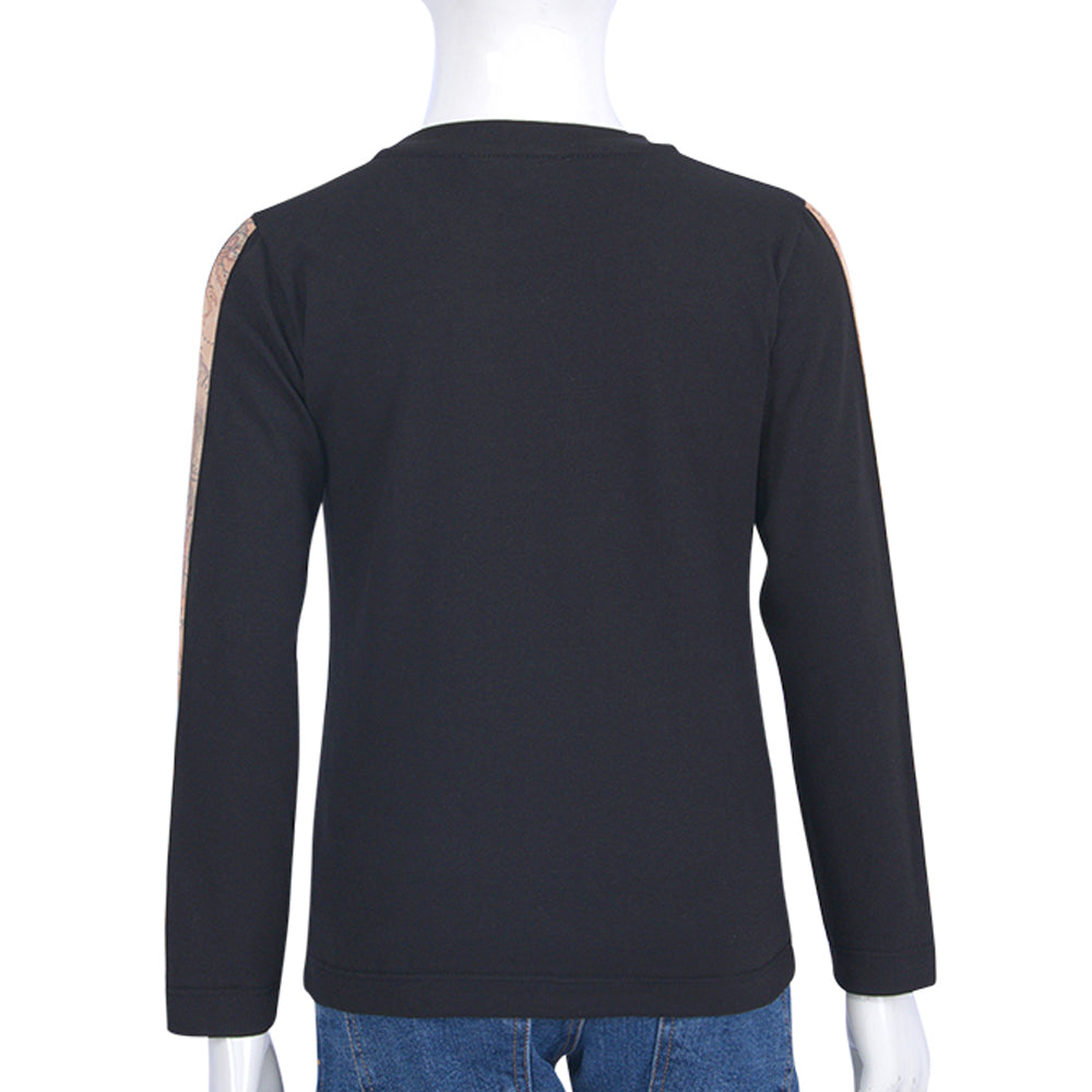 Alviero Martini Prema Classe Black Geo T-Shirt