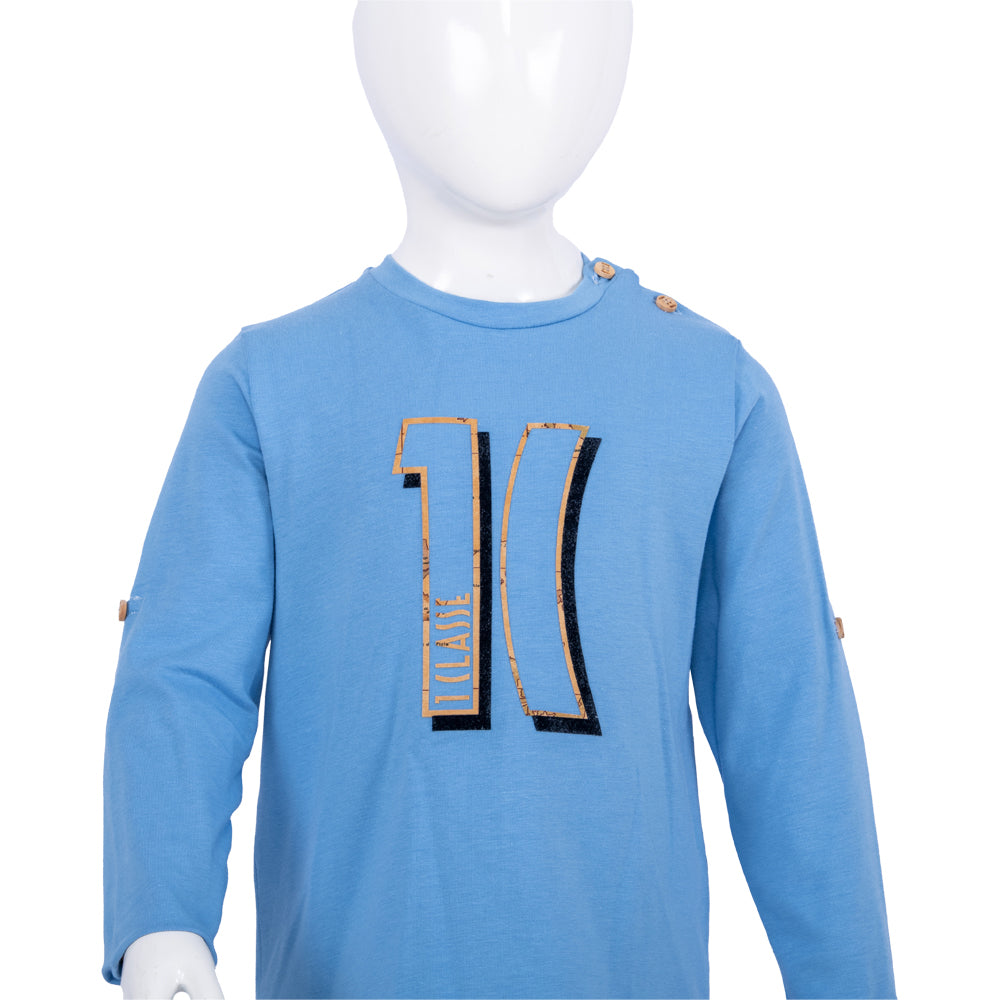 Alviero Martini Kids Prema Classe Blue T-Shirt