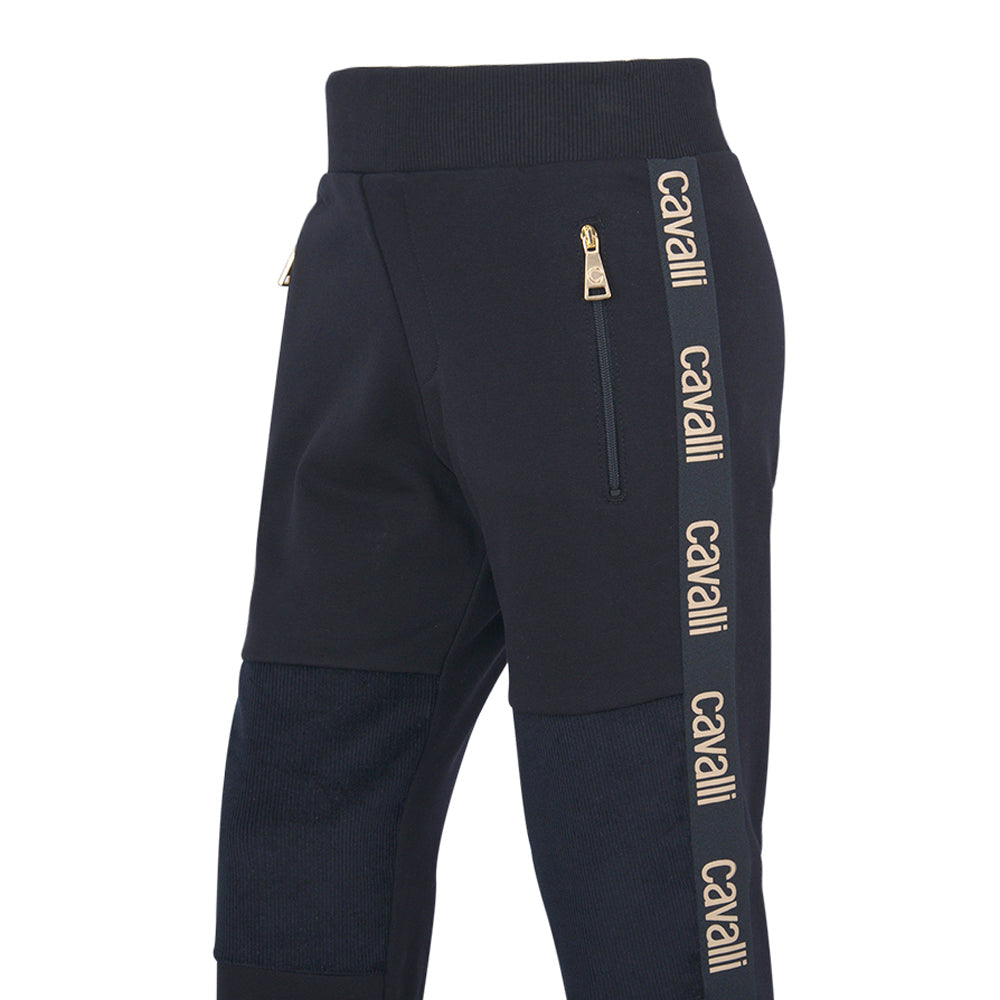 Roberto Cavalli Black Jogging Trouser