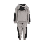  Roberto Cavalli Kids Boy's Grey Hooded Jogging Suit