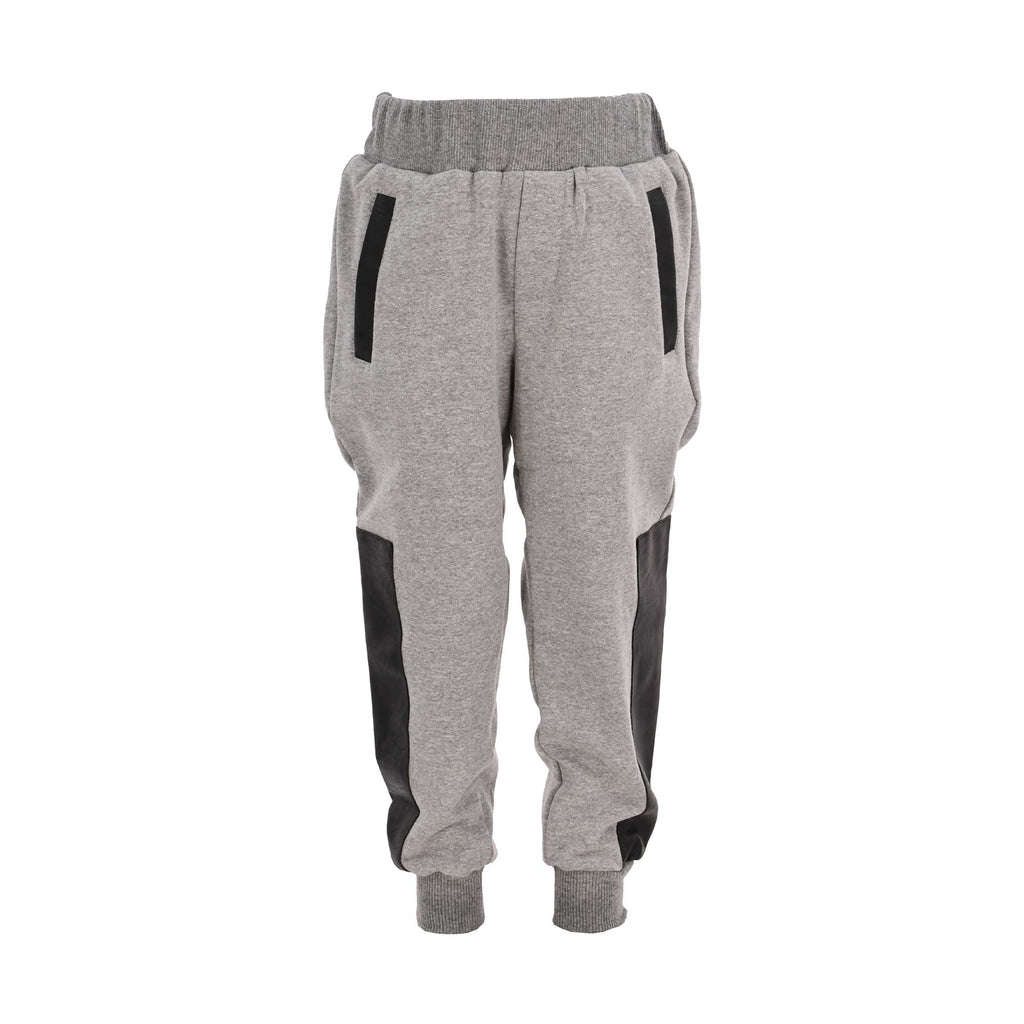  Roberto Cavalli Kids Boy's Grey Hooded Jogging Suit