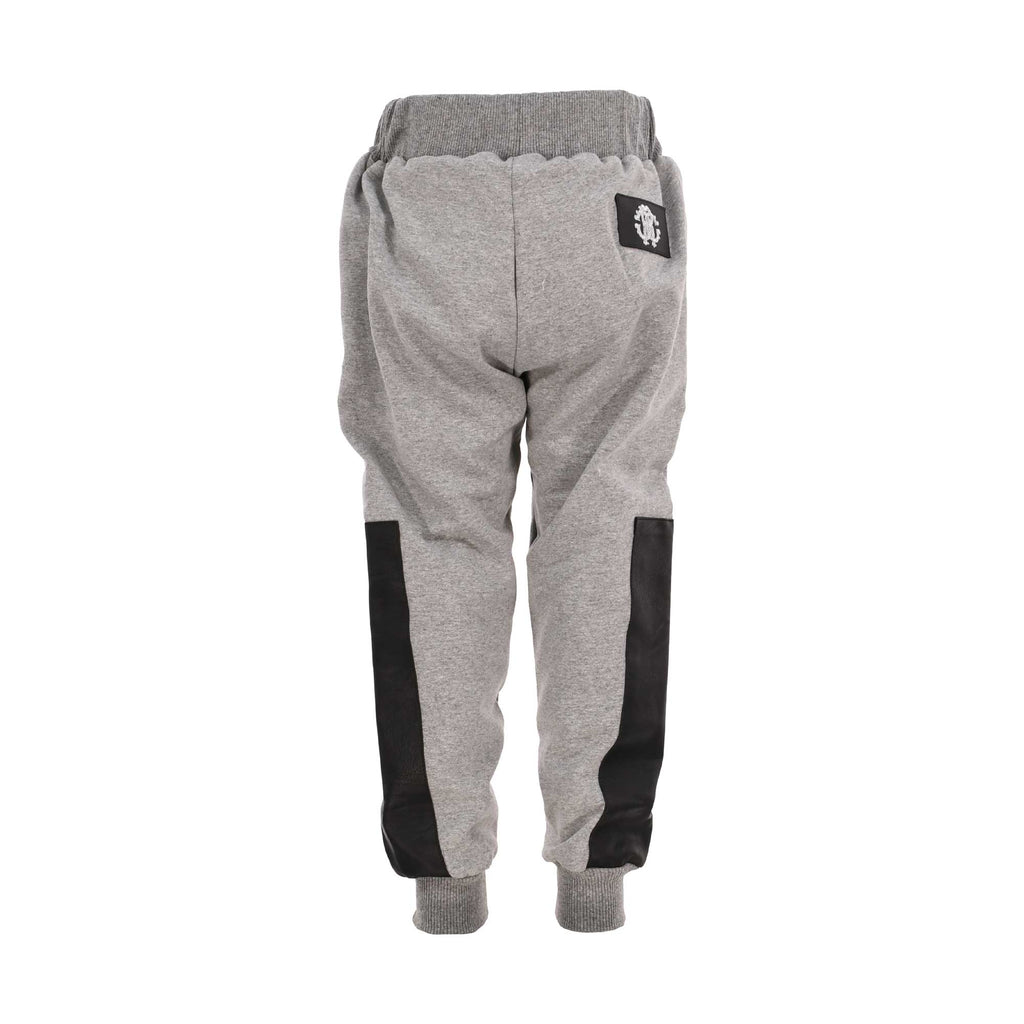  Roberto Cavalli Kids Boy's Grey Hooded Jogging Suit