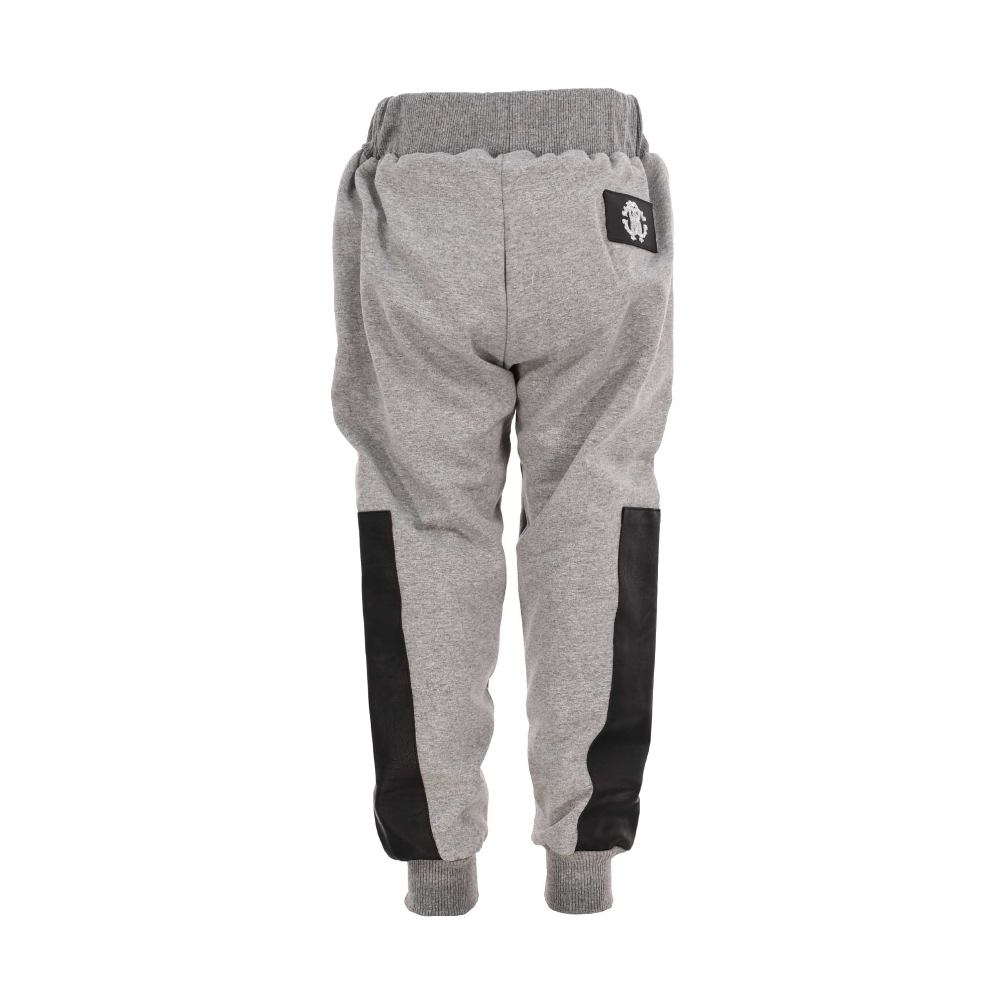  Roberto Cavalli Kids Boy's Grey Hooded Jogging Suit