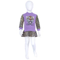 Roberto Cavalli Lilac & Multicolor Dress