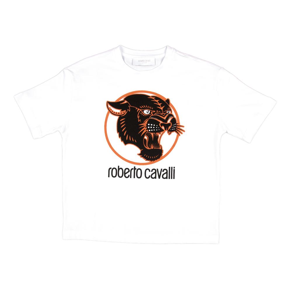 Roberto Cavalli White T-Shirt