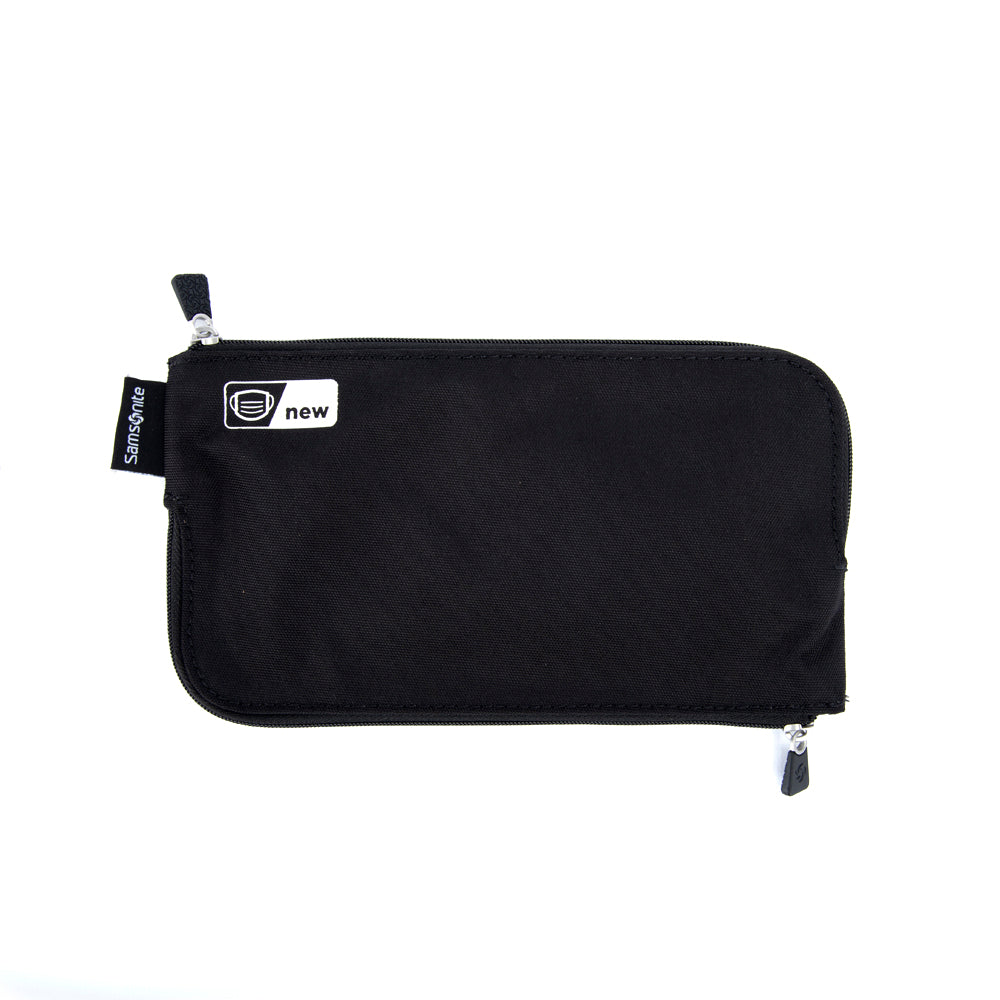 Samsonite Travel Essentials Mask Pouch Zipper Black/Grey