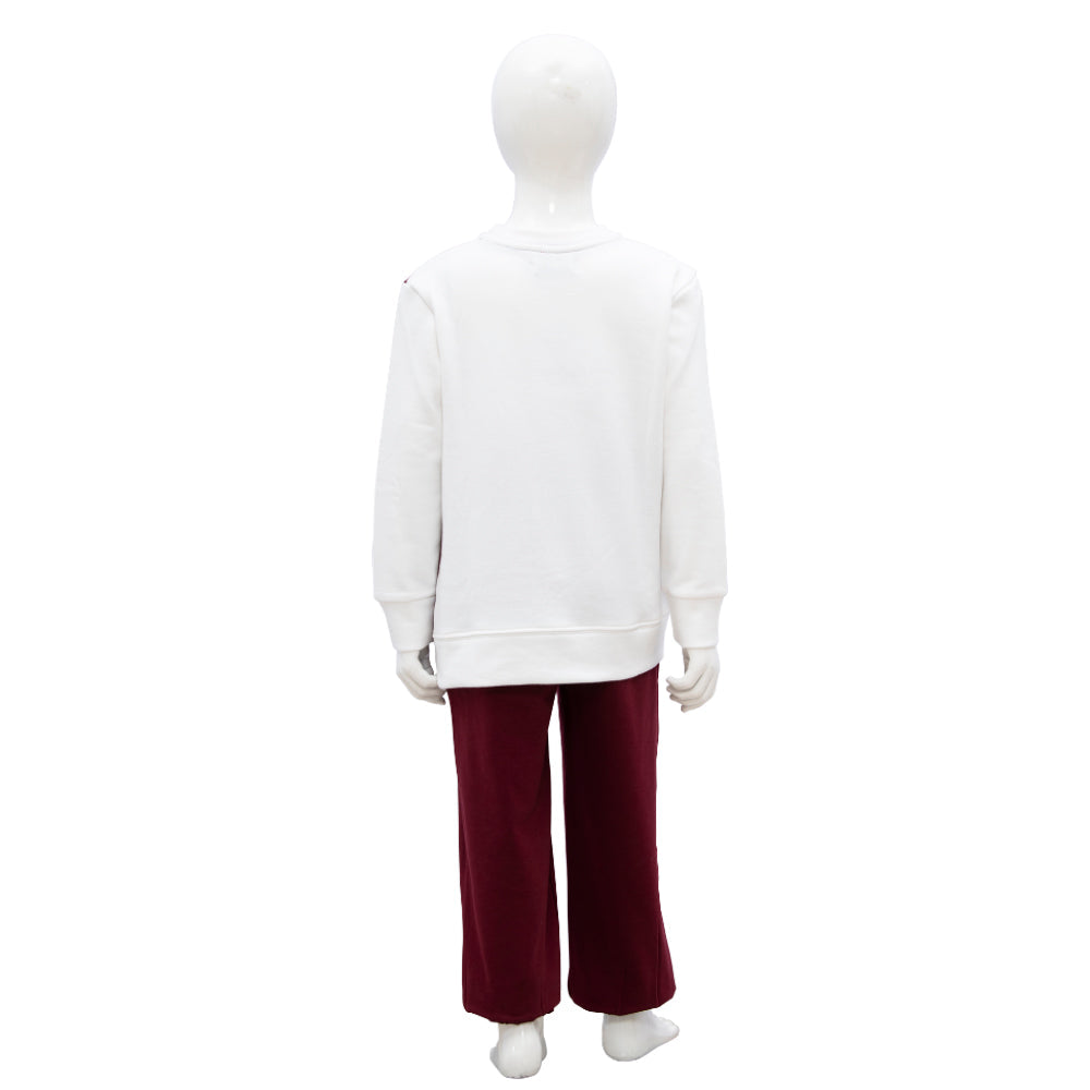 Sofya Qatar Bordeaux Jogging Suit