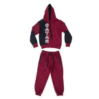 Qatar Bordeaux Jogging Suit