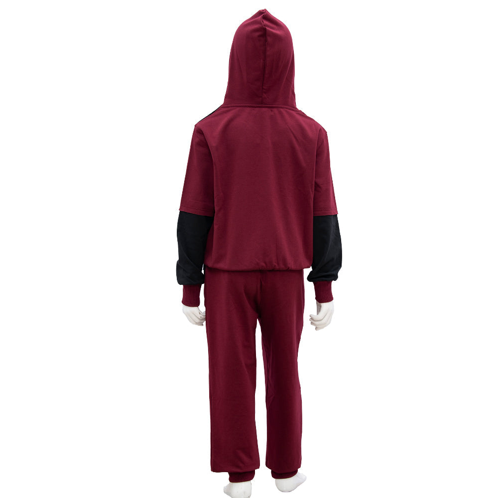 Qatar Bordeaux Jogging Suit