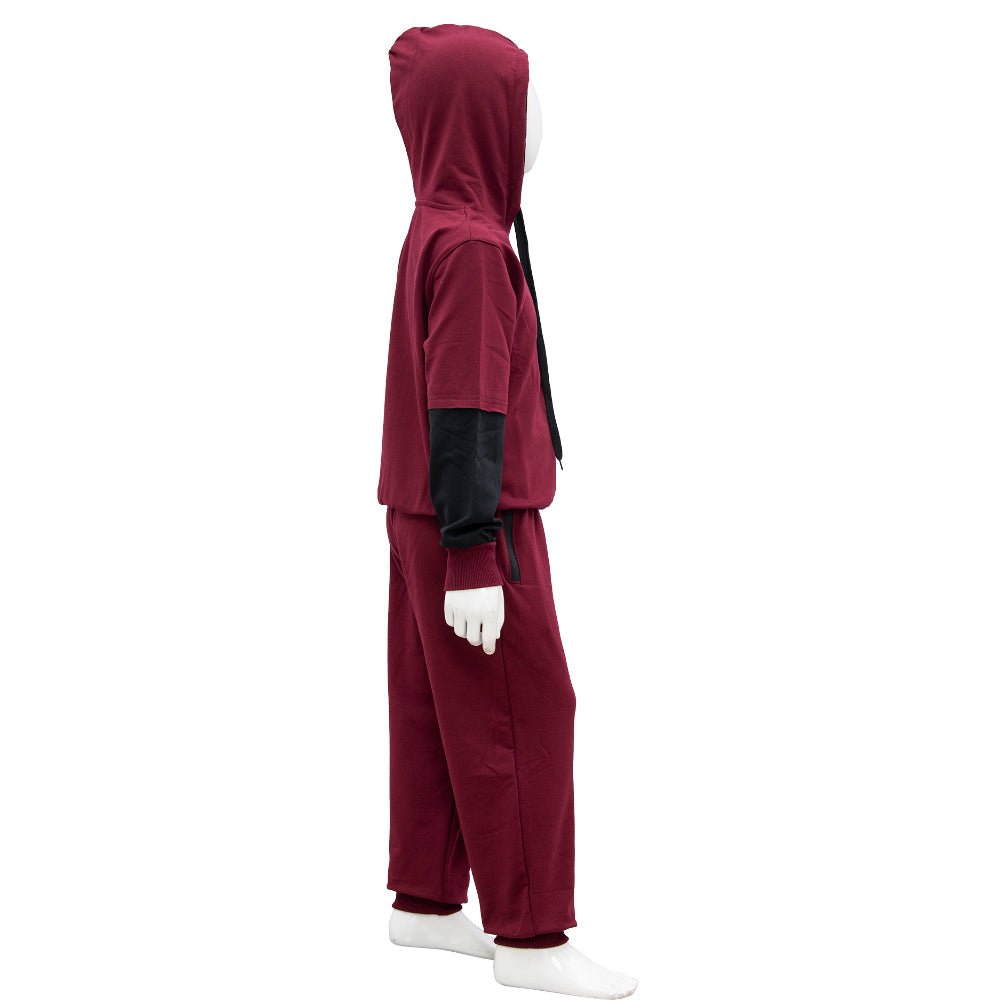 Qatar Bordeaux Jogging Suit