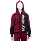 Qatar Bordeaux Jogging Suit