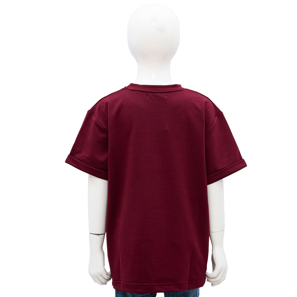 Sofya Qatar Bordeaux T-Shirt