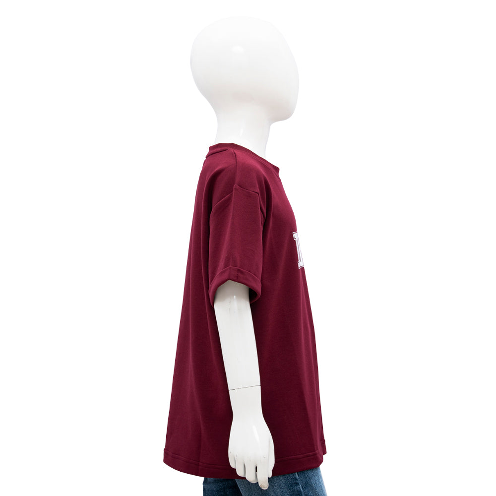 Sofya Qatar Bordeaux T-Shirt