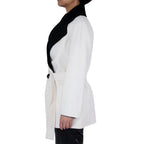 Simona Corsellini Women's Beige Long Sleeves Woo Jacket