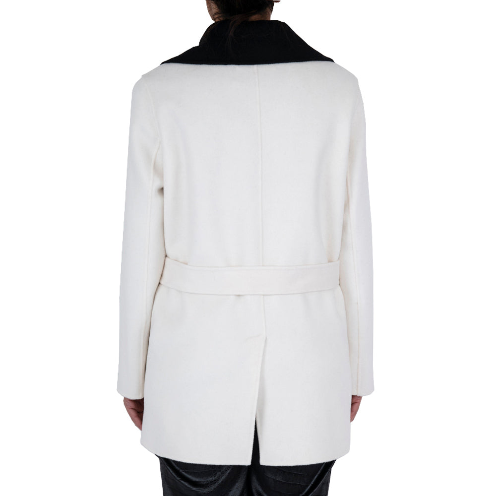 Simona Corsellini Women's Beige Long Sleeves Woo Jacket